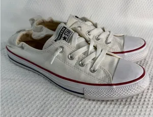 Converse Chuck Taylor All Star Shoreline Slip On White Ivory Sneakers Womens 10 thumbnail 1