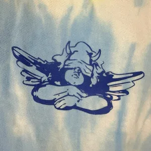 Boys Lie Cotton Candy Tie Dye Drawstring Bag New with Sticker Angel California thumbnail 4