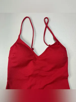 Women’s Red Textured One thumbnail 4
