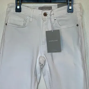 Everlane Bone The Mid Rise Skinny Crop Jeans Size‎ 23 thumbnail 7