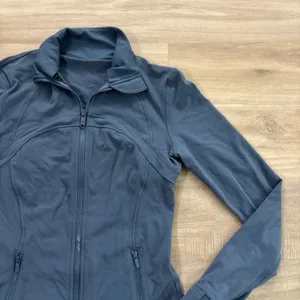 Lululemon Define Jacket Luon Iron Blue Women Size 6 thumbnail 2