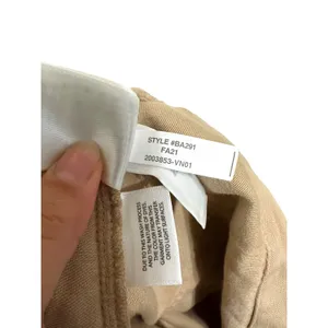 J.crew tie waist camp‎ pant dark beechwood size Large #BA291 thumbnail 4