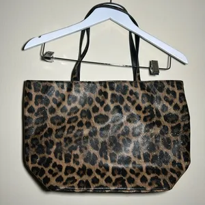 Chico’s Cheetah Tote thumbnail 1