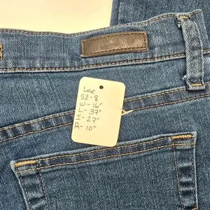 Lee Blue Relaxed‎ Fit Denim Jeans Pants 8 Petite thumbnail 5