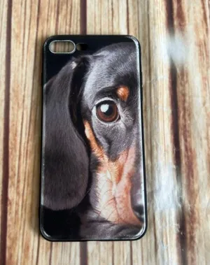 Dachshund Doberman Dog Phone Case Black for IPhone 7 Plus thumbnail 1