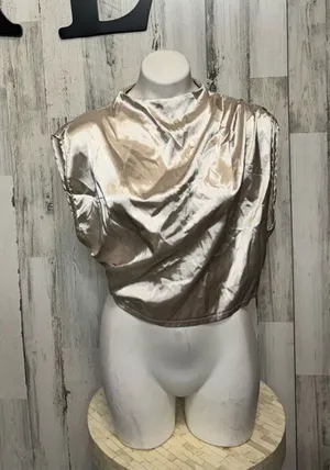 Blouse size XL Tan thumbnail 1