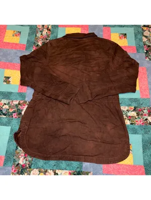 L.L.Bean $110 “Faded Brownwood” Women's M Brown Utility Jacket Size Med Outdoor thumbnail 5