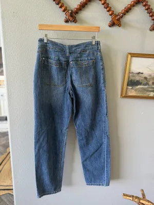 Anthropologie The Wanderer Cuffed Relaxed-Leg Jeans by Pilcro thumbnail 5