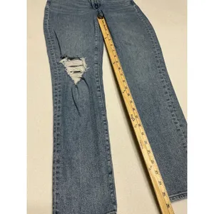 Madewell The Perfect Vintage Jeans Womens 24 HighRise Straight Distressed DM5592 thumbnail 5