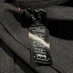 NWT ASOS Dress Little Black Minimalist Classic Cocktail Timeless Effortless 8 thumbnail 4