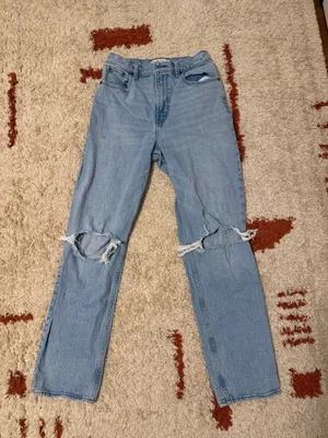 Abercrombie 90s Ultra High-Rise Straight thumbnail 2