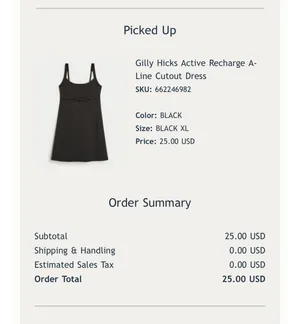 Gilly Hicks Athletic Dress  thumbnail 2