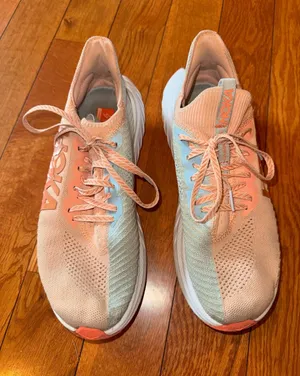 HOKA Carbon X3 Peach/Coral Running Shoes – Women’s 9.5 thumbnail 1