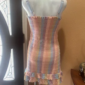 American Eagle striped colorful dress thumbnail 5