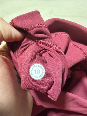 Lululemon Wunder under high-rise Burgundy Leggings 10 thumbnail 6
