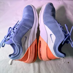 Nike Women's Air Max React — Lavender with Coral Accents thumbnail 8
