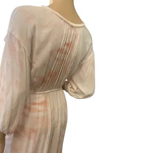 South Boutique Pink & White Maxi Dress Cruise / Beach Wear‎ Sz S Nwt thumbnail 12