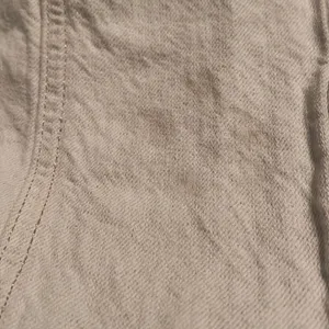 Free People We The Free Jeans Off White Cotton Linen Blend Size 24 (1245) thumbnail 7