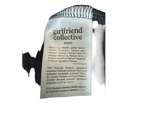 Girlfriend Collective Black Activewear Mini Dress XS thumbnail 8