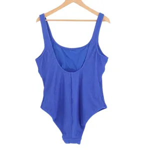 Shade & Shore One Piece Swimsuit Womens XL (16)‎ Blue Scoop Neck Full Coverage thumbnail 5