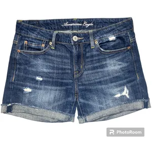 Distressed Denim Shorts thumbnail 1