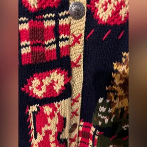 “The Eagles Eye” Autumn Cardigan- 1993 Vintage thumbnail 2