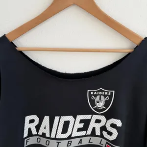 Raiders Football NFL Off the Shoulder Sweatshirt thumbnail 2