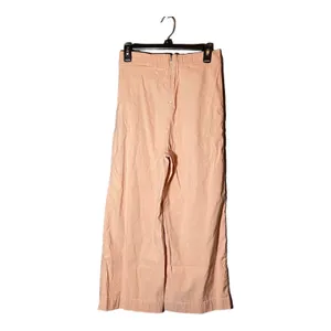 Anthropologie High Waisted Pink Anklle Crop Top Pants Size 4 Pleated Wide‎ Leg thumbnail 2