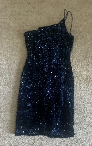 Windsor blue hoco dress thumbnail 2