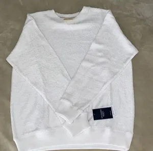 NWT Southern Spirit White Textured Sweatshirt thumbnail 1