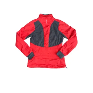 Salomon ClimaWind Jacket Women‎ Red Grey Excellent Windbreaker Softshell Running thumbnail 5
