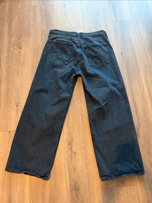 AGOLDE Ren High Rise Wide Leg Jeans- size 31 thumbnail 10