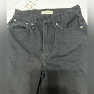 Madewell- The Perfect Vintage Jean Stone Black: Knee-Slit Edition 25 thumbnail 10