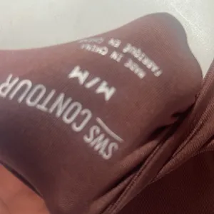 SWS contour brown long sleeve bodysuit Size M thumbnail 6