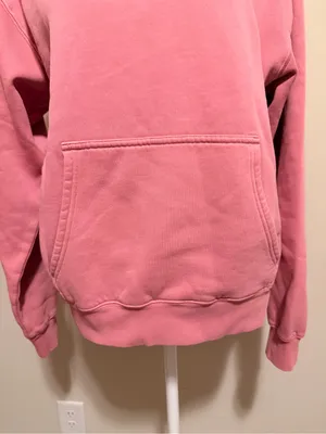 Aritzia Cozy Sweatfleece Perfect Hoodie size small vintage frozen berry NWOT thumbnail 14