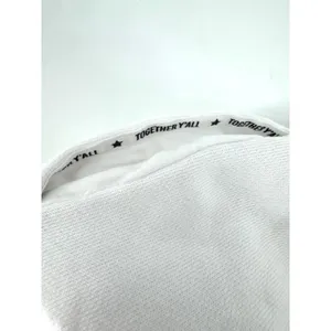 Aerie Womens White Fleece Lounge Shorts Elastic Waist Raw Hem Size Medium thumbnail 5