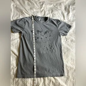 Comfort Colors Disney Graphic Tee Small Gray Garment Dyed thumbnail 7