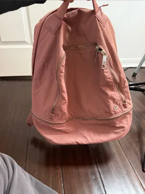 Lululemon Blush dusty pink Everyday Backpack flaws thumbnail 7