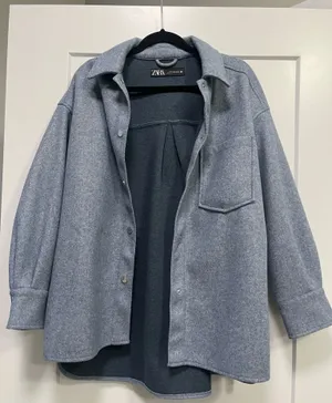 ZARA Oversized Shacket thumbnail 1