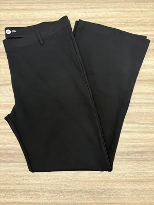 Betabrand Dress Pant Yoga Pant in Bootcut Black Women Size 2XL thumbnail 3