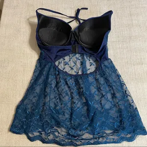 Coquette Push Up Lace Baby Doll Top thumbnail 6