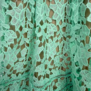 Mango‎ Lace Mini Dress Mint Green Spaghetti Strap Lined Size L thumbnail 4