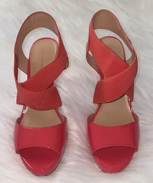 Liz Claiborne Peach Heels thumbnail 1