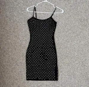 Black Rhinestone Homecoming Dress Windsor thumbnail 2