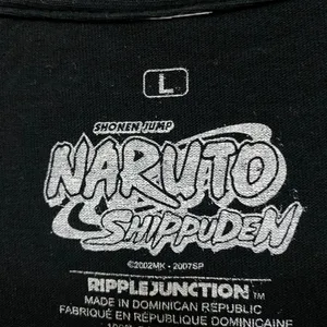 Naruto Shippuden ANBU Black Ops Kakashi Hokages Anime Tee L thumbnail 4
