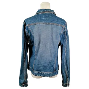 Vintage Guess Jeans Button Up Denim Jacket Women's XL Boho Grunge Rock thumbnail 2
