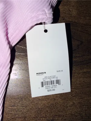 NWT SO Baby Pink Ribbed V-Neck One Piece Swimsuit thumbnail 7