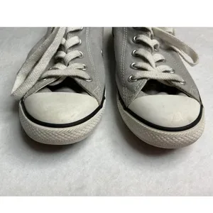Converse‎ Chuck Taylor All Star Dainty Ox Grey Canvas Sneakers Women 7 thumbnail 6