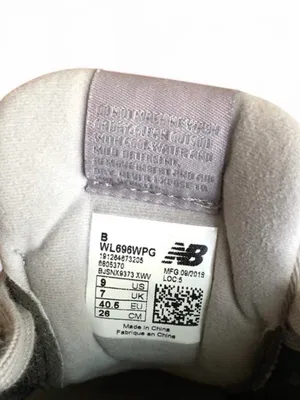 New Balance 696 Classic Women's Running Shoes WL696WPG Gray Suede Size 9 thumbnail 11
