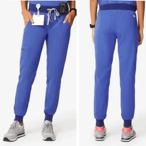 FIGS Womens Zamora Jogger Scrub Pants Size XXS Blue Medical Workwear Utility thumbnail 11